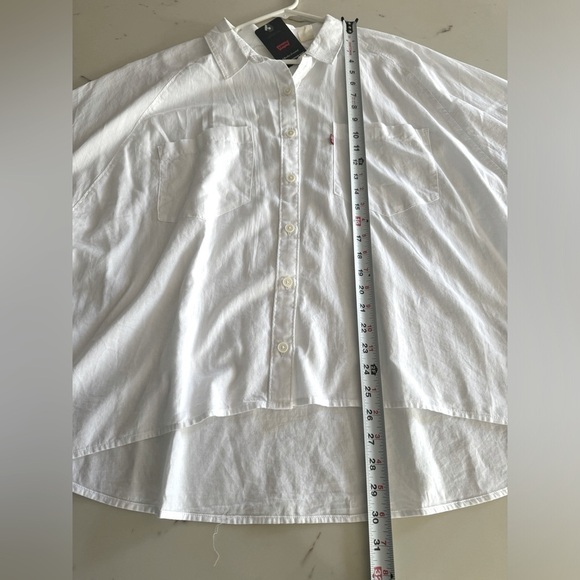 Levi’s The Ex-Boyfriend Shirt White XL - Picture 11 of 11
